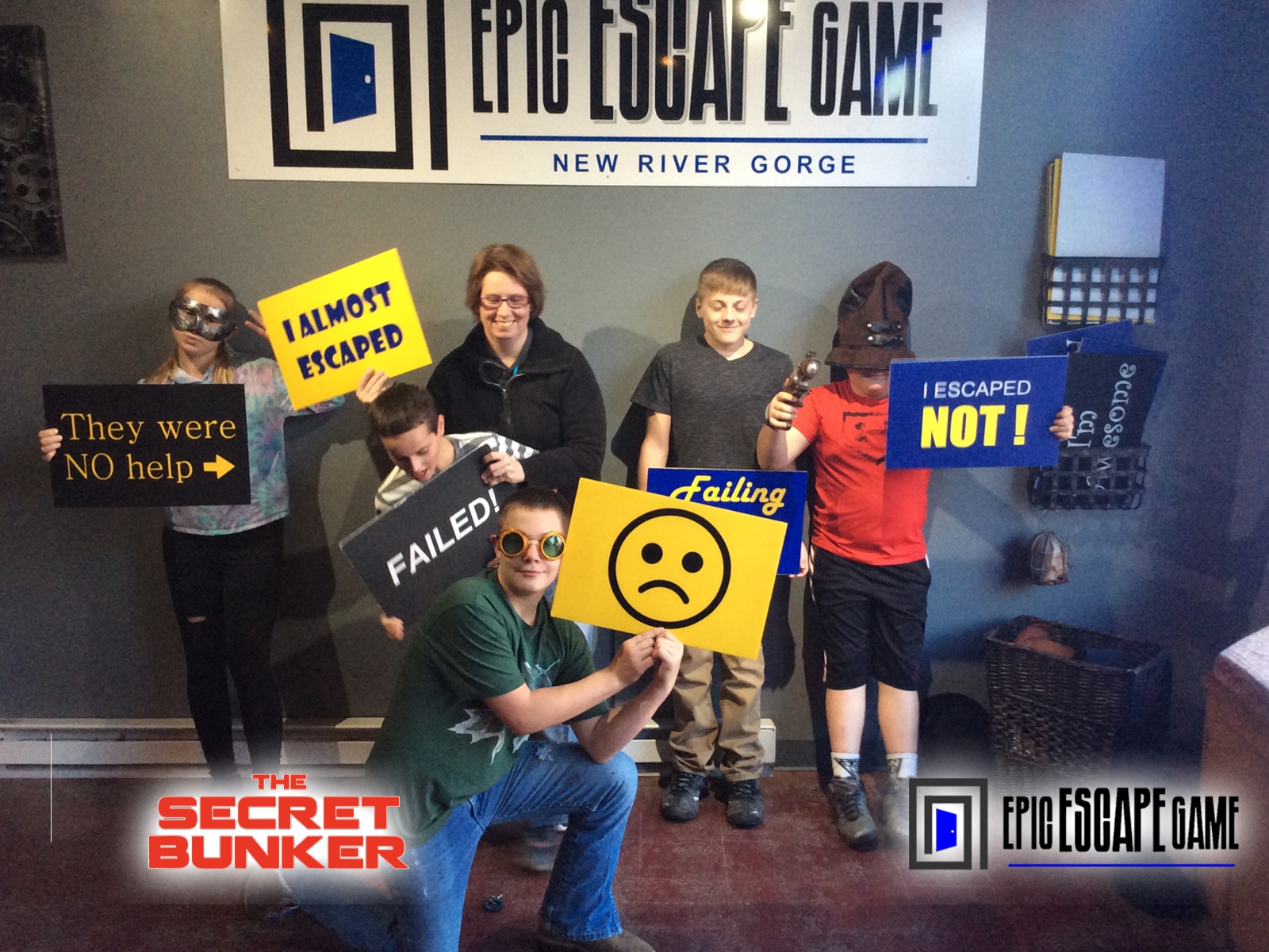 sometimes the escape room wins